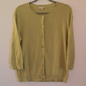 Talbots light green sweater